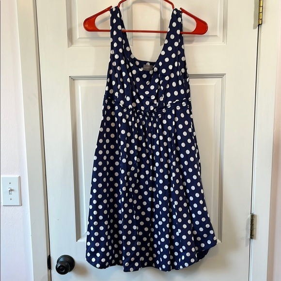 Anthropologie Vanessa Virginia Baby Doll Style Polka Dot Mini Dress - Size 4 - Picture 2 of 16